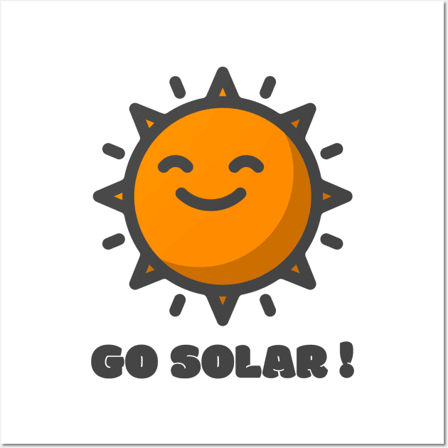 Go Solar Wall Art by ForEngineer